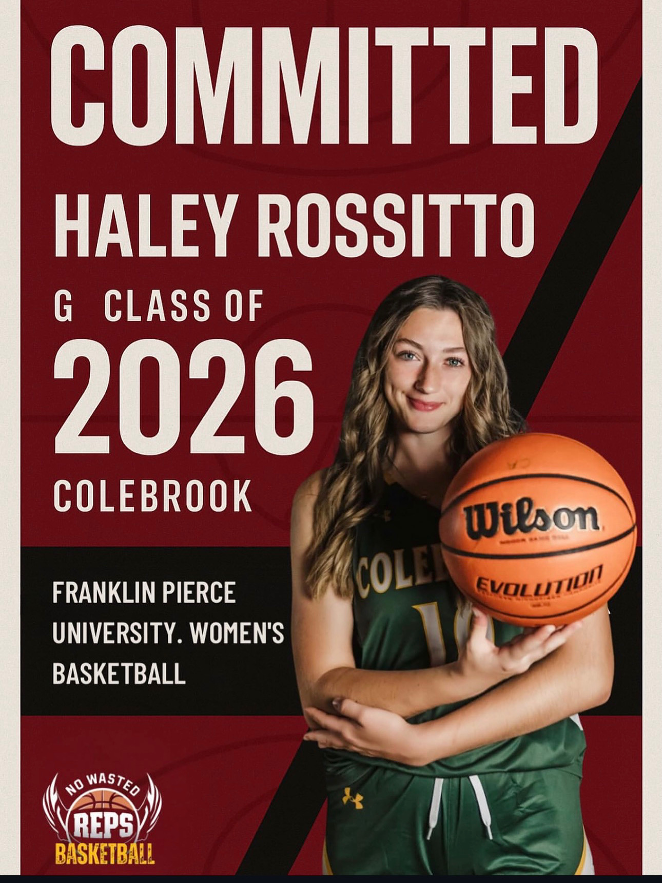 Haley Rossitto — committed to Franklin Pierce University