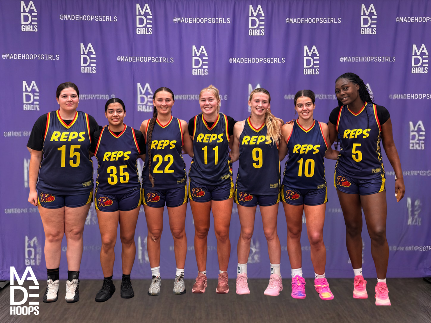 REPS Girls at MADE Hoops